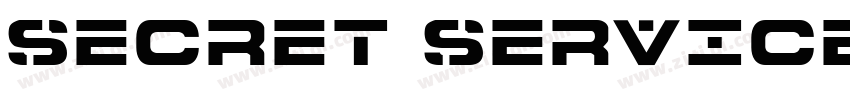 SECRET SERVICE TYPEW字体转换